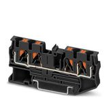 PT 4-QUATTRO BK - Feed-through terminal block