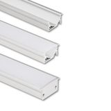Built-in aluminum profile VA 30x14mm, matt diff, 1m