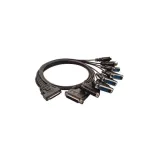 MOXA – CBL-M68M25X8-100 – Serial SCSI VHDCI 68 to 8 x DB25 connector cable, 1 m