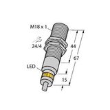 Inductive Sensor For Harsh Environments and Temperatures up to -60 °C   BI5-EM18WD-AP6X/S929