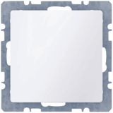 Blind plug centre plate, base + spreader claws, Q.1/Q.3, p. white velv