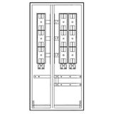Mehrfach Hausanschlussk. STW Mš, 1EW-2HA, 1200x600x350mm