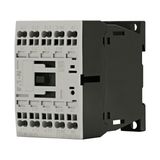 Contactor, 3 pole, 380 V 400 V 3 kW, 1 N/C, 60 V DC, DC operation, Pus
