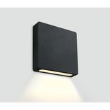 BLACK WALL RECESSED COB 2W WW 700mA IP65 DARK LIGHT