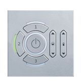 CIRCLE TUNE-CCS 01/02/03 h+t - Control point, square-edge silver
