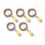 Reliable K-Type thermocouples (5-pack) for precise temperature measurement in solar and other high-demand environments FLUKE-SOL-COUPLE-K
