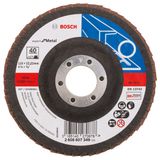 Flap disc X551, Expert for Metal D= 115 mm; G= 40, angled