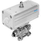 VZBA-21/2"-WW-63-T-22-F0710-V4V4T-PP106-R-90-C Ball valve actuator unit