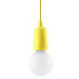 HANGING LAMP DIEGO 1 YELLOW E27 1X60W IP20