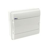 Hermetic switchboard RHp-12/B (white door)