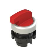 Long handle selector, 3 positions red with marking