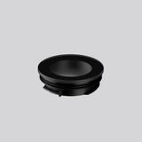 Cover plate, diffuser D 100 H 31 colour: black