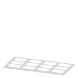 Floor plate for module inserts IP30, D: 600mm W: 1100mm