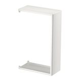 BRK SSA70110 rws  SIGNA BASE connection cover, 35x117x73, pure white Polycarbonate/Acrylonitrile butadiene styrene