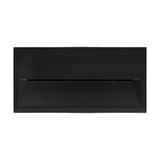 "ZIMBA" SENSOR RECESSED INSTALLATION 271X135 BLACK
