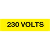 Adhesive label - Dimensions: 250 x 60 mm