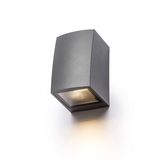 SELMA wall anthracite grey 230V LED GU10 8W IP54