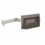 Metallic grey cover with tinted flap for BL07P box - 12  modules