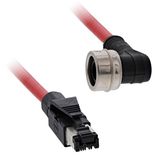 sercosIII.cable ILM M12a/CM RJ45 3m