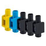 VZP 091-10 Zestaw zacisków pojedynczych 1x1-4mm2 400V  10 szt.
