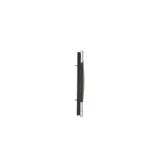RJ11 single telephone socket, (module), black matt