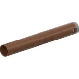 4 mm plug, crimp connection, 2.5 mm², CAT II/CAT III, brown, 66.2045-27