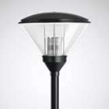 Post-top luminaires 986 CLO (normal) Reflector Black ET 31W 2000lm asymmetric wide (AB) IP23 IK04 3 SDCM 6515040