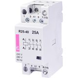 Modular contactor 4P 2 mod. R25-04 24V