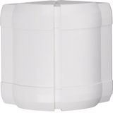 External corner adjustable for BRHN 70x130mm halogen free in pure whit