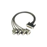 MOXA – CBL-M44M9X4-50 – Serial cable DB44 plug to DB9 plug, 50 cm