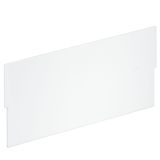 Flush-mounting separator wall