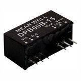 DPB09A-05 DC/DC converter 12:+/-5V +/-800mA 9W, MEAN WELL