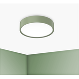 PLAF. BLANCA LUXE 300MM VERDE SALVIA
