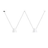Pendant Attic Triple Conic Shape E27 23W Black  00-7401-05-14