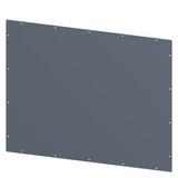 SIVACON, roof, closed, IP40, W: 1000 mm, D: 800 mm, zinc-plated