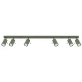 RING CEILING LAMP 6L OLIVE GREEN 6XGU10