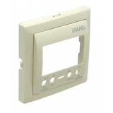 COV PLATE F/TWO CIRC DIG TIME SWITCH IVORY