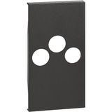 L.NOW-TV SOCKET COVER 2M BLACK