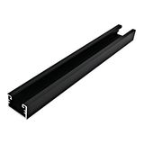 Aluminium profile LBA / black, L-2000mm W-30mm H-19mm