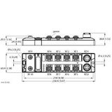 Managed Ethernet Switch 8 × 100-Mbit Ports, 2 × 1-Gbit Ports   TBEN-L4-SE-M2
