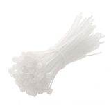 Nylon ties 2,5 x 100 mm, 100 pcs., white
