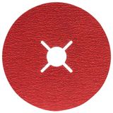 R780 fibre sanding disc, Best for Metal + Inox 125 x 22.23 mm, G100