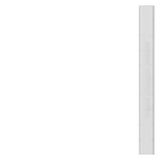 Labeling plate, flat, 01-10, width: 8.2 mm, snap-on mounting, white, 6 mm2