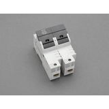 Fuseholder J type - 30A - 2 poles