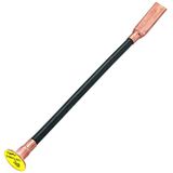 Copper cable earthing bridge NYY-O, conn. plate M16, lug 80X30mm L 500