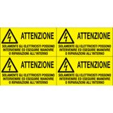 Adhesive label - Dimensions: 330 x 170 mm