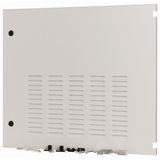 XTSZDSQV4R-H700W800 Section wide door, ventilated, right, HxW=700x800mm, IP42, grey