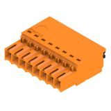 PCB plug-in connector, female plug, 3.50 mm, Number of poles: 8, 180°, PUSH IN with actuator, Clamping range, max. : 1.5 mm², Box