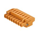 PCB plug-in connector, female plug, 5.08 mm, Number of poles: 18, 270°, Clamping yoke connection, Clamping range, max. : 4 mm², Box