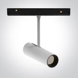 42144/W/V WHITE 10W CCTV 48V IP20 HONEYCOMB DARK LIGHT